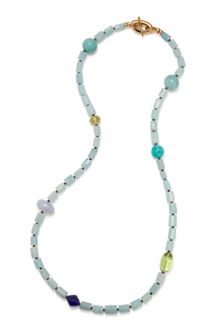 Circo Necklace, Blue Mist