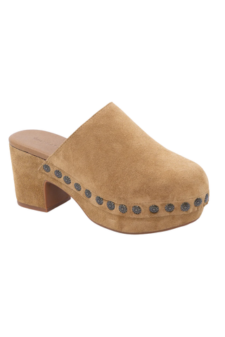 Goldy Wedge, Camel Suede