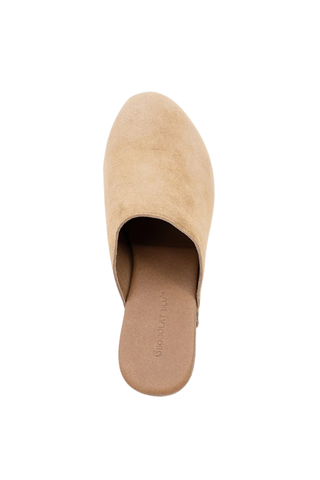 Goldy Wedge, Camel Suede