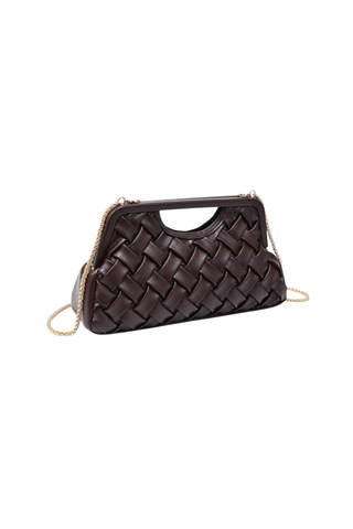 Alouette Clutch - Chocolate