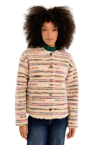 Woven Jacket, Off White