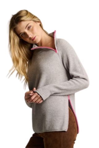 Double Trouble Sweater, Smoke