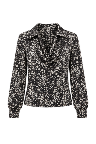 Atwell Top, Black/Ivory