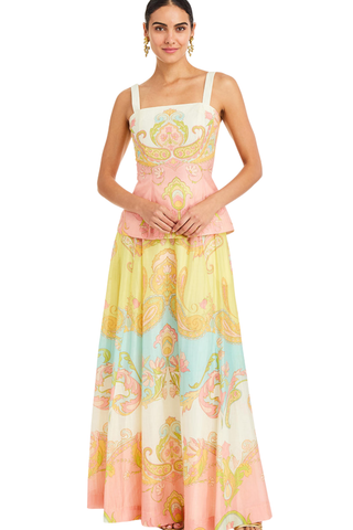 St. Germain Convertible Gown, Venetian Paisley