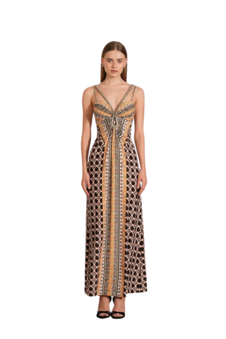 Siera Maxi Dress, Multi