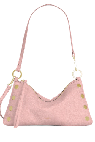 Kyle Handbag, Flamingo/Brushed Gold