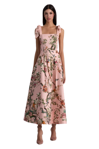 Hana Midi Dress, Sunset Grove English Rose