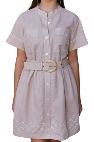 Hayden Dress, Sandstone
