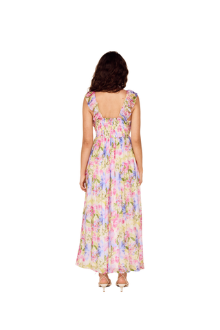 Celina Maxi Dress, Watercolour Floral