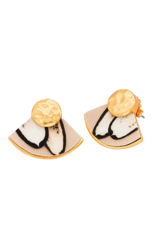 Proud Land Fan Earring