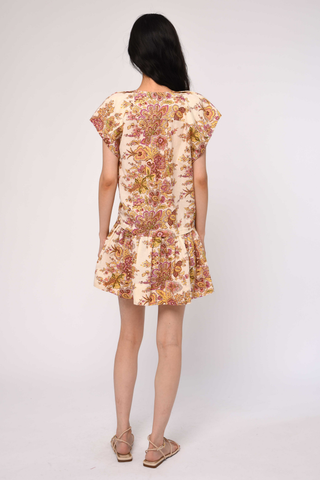 Rae Mini Dress, Kentish Floral Print