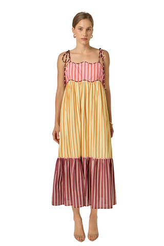 Stripe Maxi Dress, Multi – Monkee's of the West End