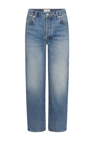 Light wash straight-leg jeans with classic fit by FRAME